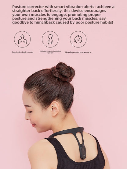 AI Posture Correction Device for Adults and Children to Correct Slouching and Hunchback
