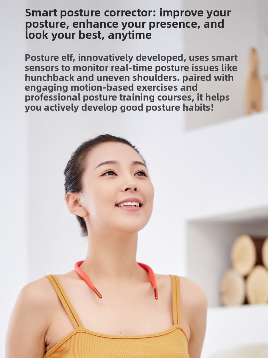 AI Posture Correction Device for Adults and Children to Correct Slouching and Hunchback